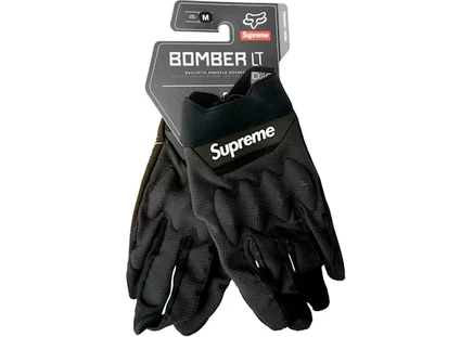 Унисекс перчатки Supreme Fox Racing Bomber LT, черные