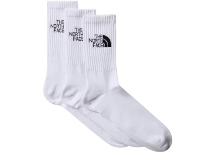 Унисекс носки The North Face Everyday Standard Crew, набор 3 пар, белые