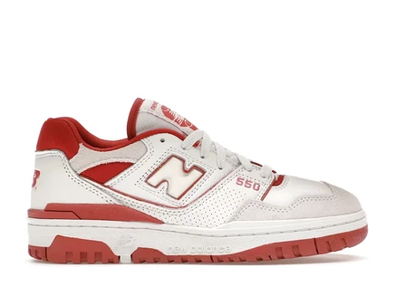 Мужские кроссовки New Balance 550 Terracotta, бело-терракотовые