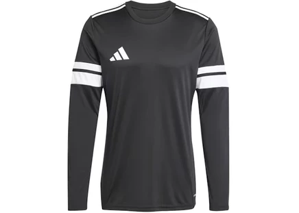 Мужской лонгслив Adidas Squadra 25, черно-белый