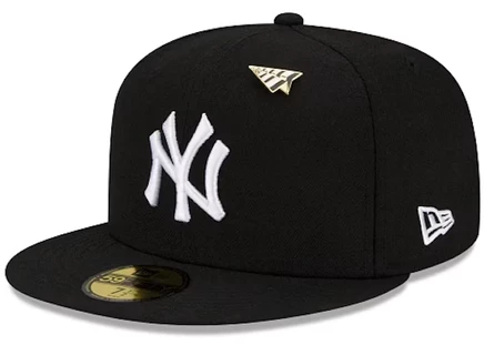 Мужская кепка New Era x Paper Planes 59Fifty New York Yankees, черная