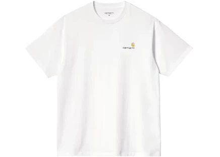 Мужская футболка Carhartt WIP American Script, белая