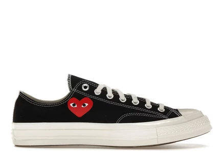 Мужские кеды Converse Chuck Taylor 70 CDG PLAY, черные