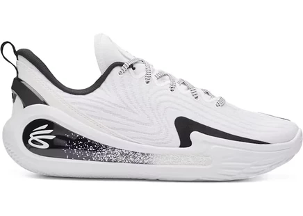 Мужские кроссовки Under Armour Curry Flow 12 TB, бело-черные