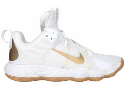 Мужские кроссовки Nike React Hyperset SE, белые с золотым