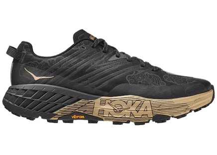Унисекс кроссовки Hoka One One Speedgoat 4 CNY, черно-золотые