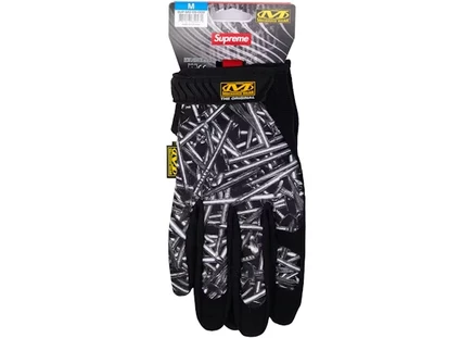 Унисекс рабочие перчатки supreme mechanix original, черные