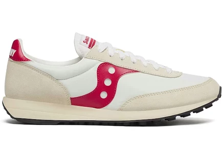 Мужские кроссовки Saucony Trainer 80, бело-красные