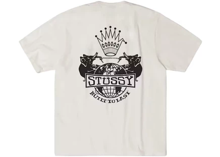 Мужская футболка Stussy Built To Last, натуральная