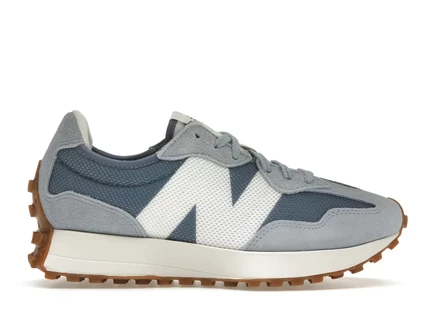 Мужские кроссовки new balance 327, голубые