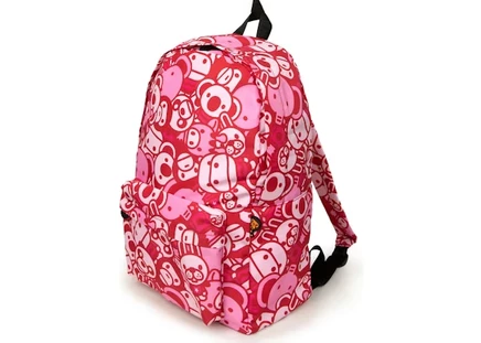 Унисекс рюкзак Bape Baby Milo SS23, розовый