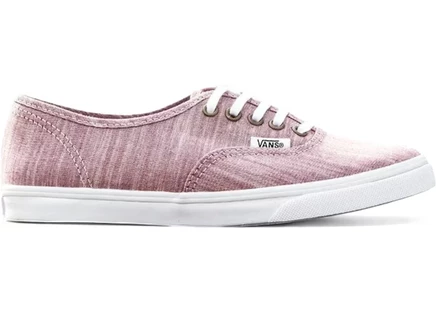Женские кеды Vans Authentic Lo Pro Floral, бордовые/белые