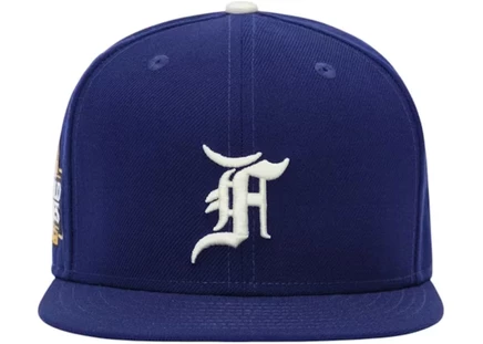 Мужская кепка Fear of God 59Fifty Dodgers, королевский синий
