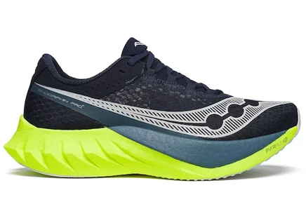 Мужские беговые кроссовки Saucony Endorphin Pro 4, темно-синие/лаймовые