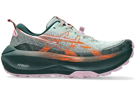Женские кроссовки Asics Trabuco Max 4, хаки-оранжевые