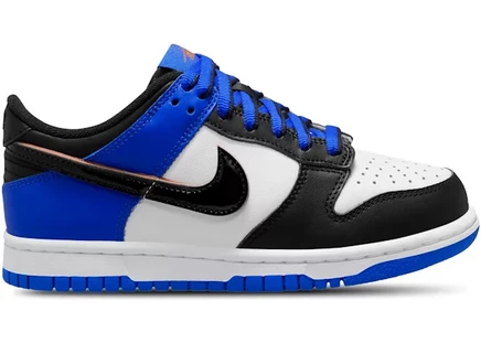 Детские кроссовки Nike Dunk Low SE, бело-синие