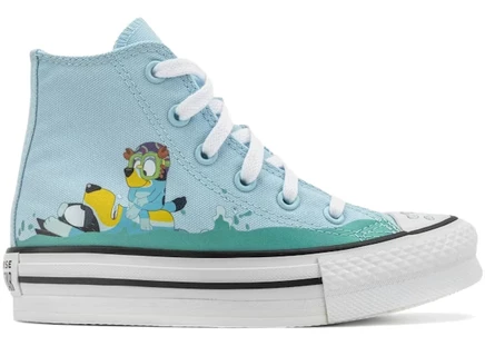 Детские кеды Converse Chuck Taylor Eva Lift, голубые