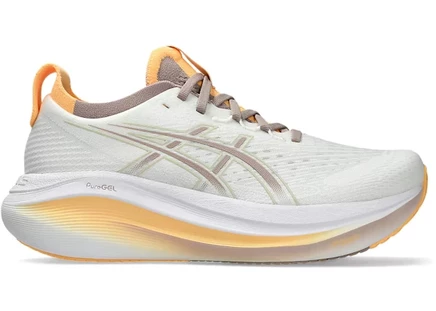 Женские кроссовки Asics Gel-Nimbus 27, бело-бежевые
