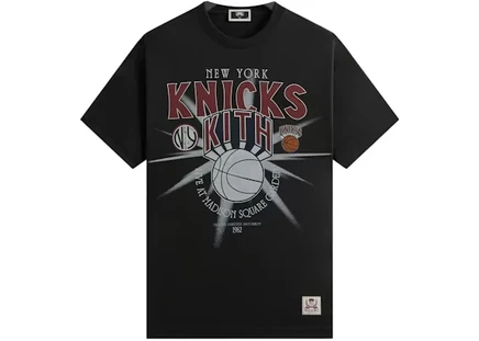 Мужская футболка KITH MSG Burst Jones, черная