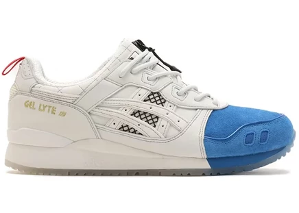 Мужские кроссовки Asics Gel-Lyte III mita Trico, бело-синие