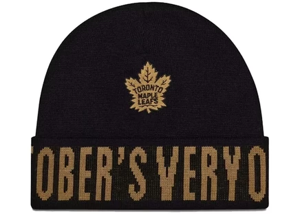 Мужская шапка-бини OVO x Toronto Maple Leafs, черная