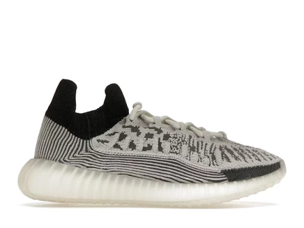 Мужские кроссовки Adidas Yeezy 350 V2 CMPCT Slate Panda, бело‑серые