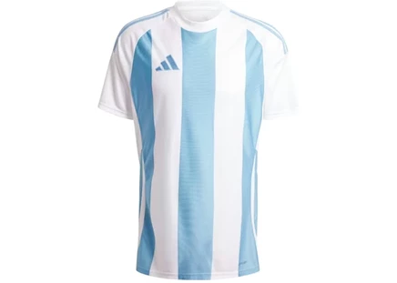 Мужская джерси Adidas Striped 24, светло-голубая/белая