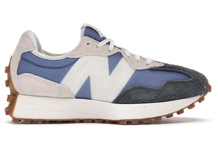 Женские кроссовки New Balance 327, magnetic blue/varsity orange