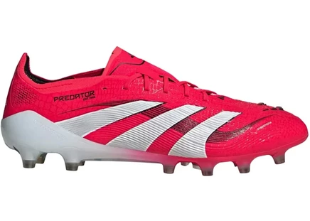 Мужские бутсы Adidas Predator Elite AG, красно-бело-черные