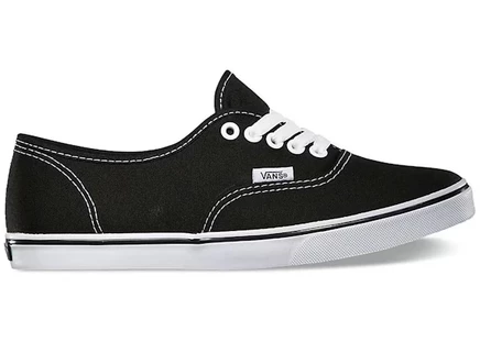 Мужские кеды Vans Authentic Lo Pro, черно-белые