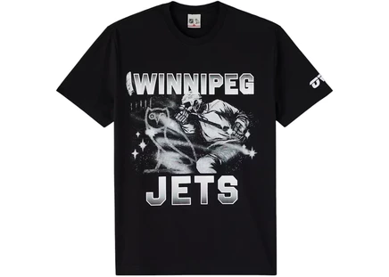 Унисекс футболка OVO Winnipeg Jets, чёрная