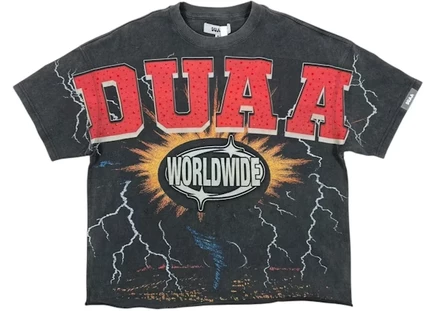 Мужская футболка Duaa Worldwide, цвет Thunder