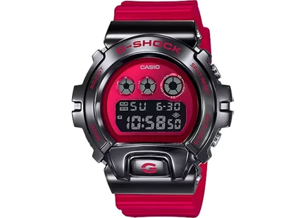 Мужские часы Casio G-Shock GM6900B-4, стальной корпус, ремешок из смолы, 50 мм