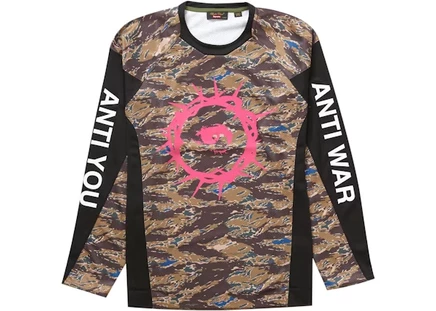Мужская футболка Supreme UNDERCOVER Moto Jersey, коричневая