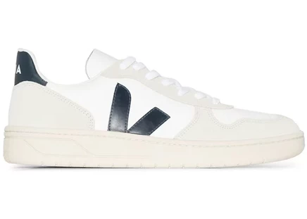 Мужские кроссовки Veja V-10 B-Mesh, бело-темно-синие