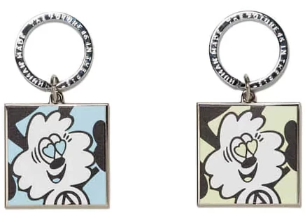 Унисекс брелок Human Made x Verdy Keyring, мультиколор