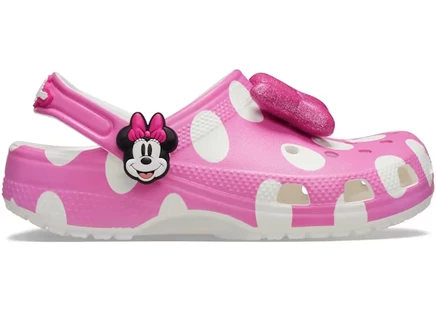 Детские сабо Crocs Classic Disney Minnie Mouse, розовые