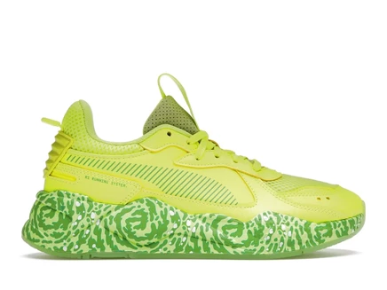 Мужские кроссовки Puma RS‑X Rick and Morty, желтые