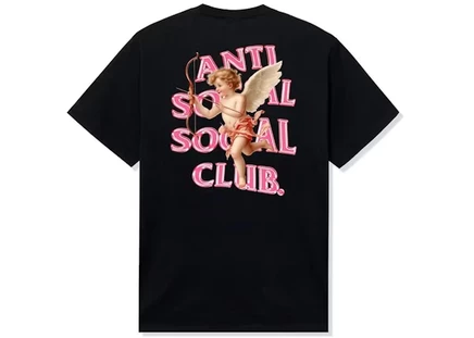 Мужская футболка Anti Social Social Club Lupercalia, черная