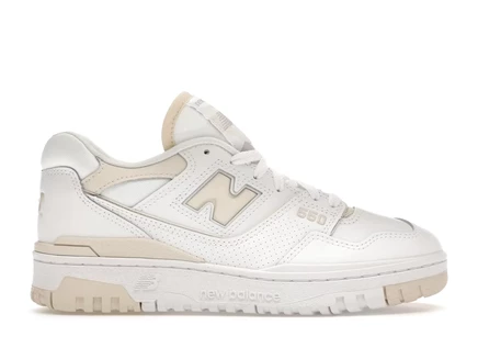 Женские кроссовки New Balance 550 White Linen, белые
