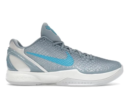 Мужские кроссовки Nike Kobe 6 Protro Caitlin Clark, светло-голубые