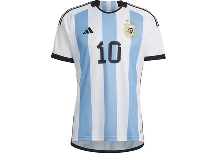 adidas Argentina 22 Messi Home Jersey White/Light Blue white/light blue