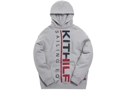 Мужская худи Kith x Tommy Hilfiger Sailing, серая