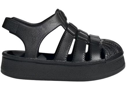 Детские сандалии adidas Superstar (TD), черные