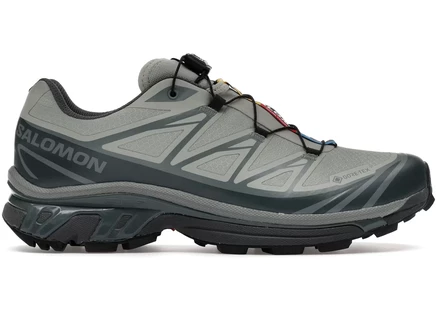 Кроссовки Salomon XT-6 Gore-Tex, серо-зеленые