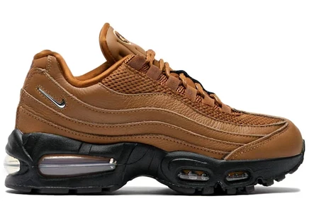 Женские кроссовки Nike Air Max 95 Big Bubble, светло-коричневые/льняные