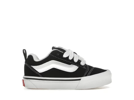 Детские кеды Vans Knu Skool, черно-белые