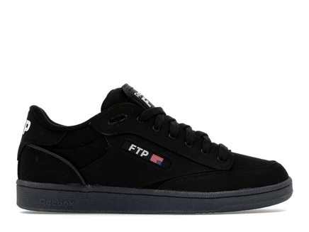 Мужские кроссовки Reebok Club C Bulc CLN FTP, черно-белые