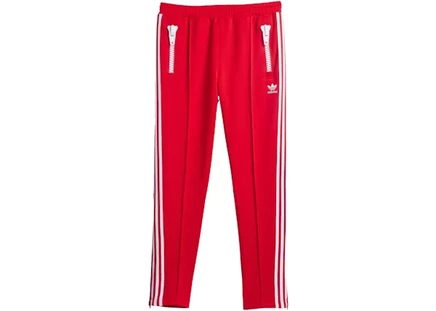 Брюки adidas x Jeremy Scott Big Zipper, ярко-красные