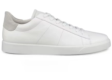 Мужские кроссовки Ecco Street Lite, бело-серые